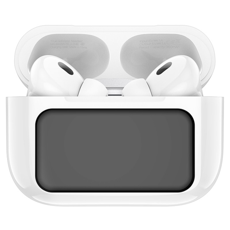 Бездротові навушники BOROFONE BW76 Brocade true wireless ANC noise reduction touch screen BT headset Champagne White