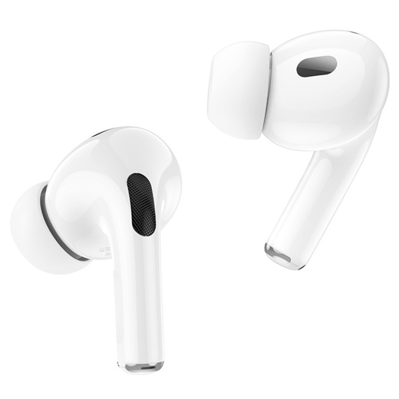Бездротові навушники BOROFONE BW76 Brocade true wireless ANC noise reduction touch screen BT headset Champagne White