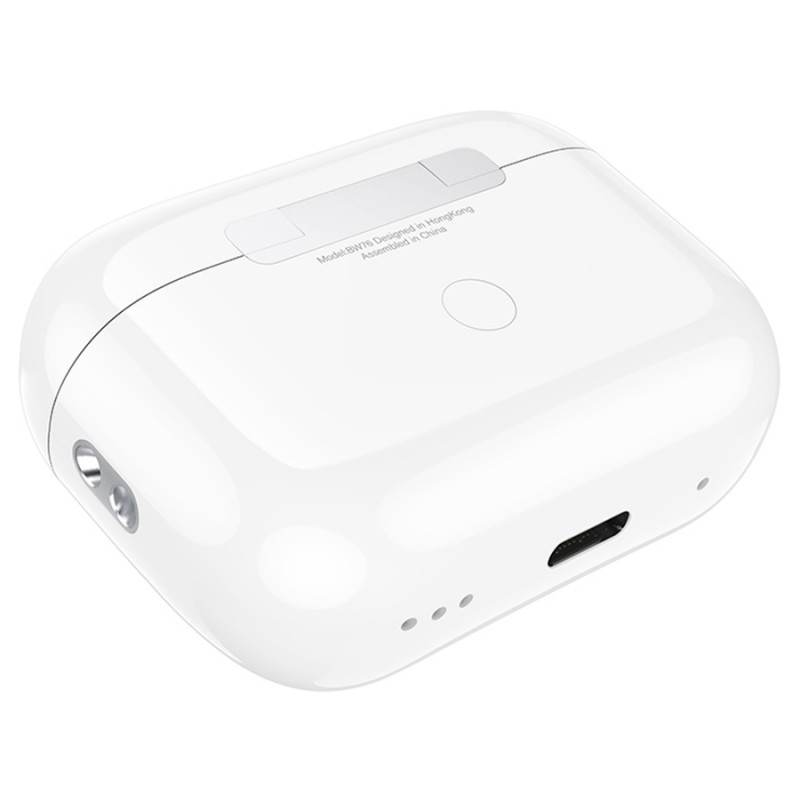 Бездротові навушники BOROFONE BW76 Brocade true wireless ANC noise reduction touch screen BT headset Champagne White