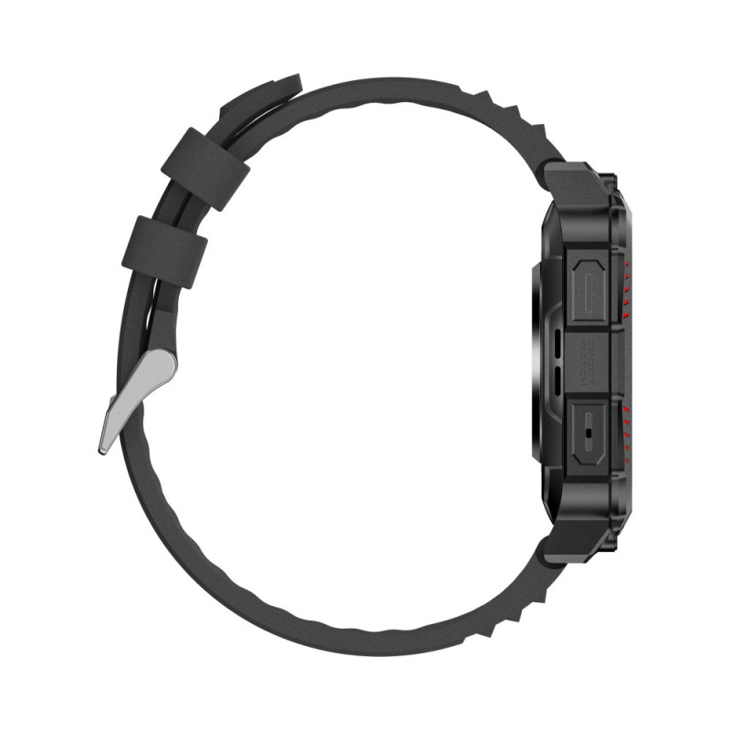 Смарт-годинник W&O X7 Plus 44mm. 300 mAh. IP67 Black
