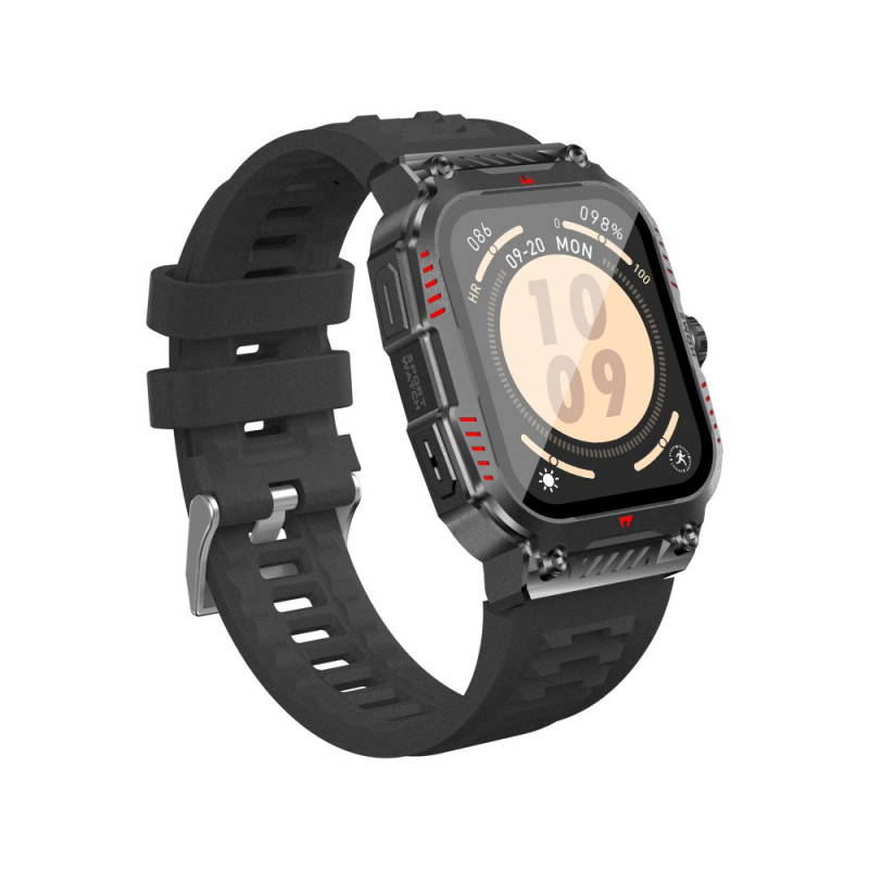 Смарт-годинник W&O X7 Plus 44mm. 300 mAh. IP67 Black