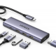 USB-хаб UGREEN CM511 USB-C To HDMI+3*USB 3.0 A+PD Power Converter