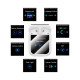 Бездротові навушники BOROFONE BW86 Brocade true wireless BT headset with touch screen White
