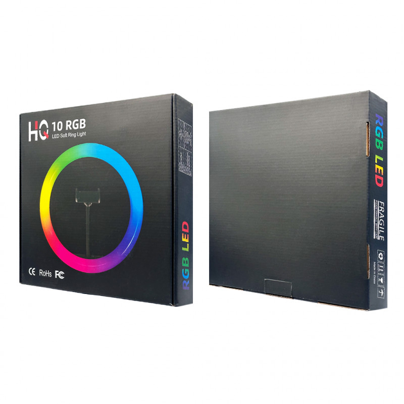 Кільцева лампа NNHQ-10 RGB (26см)