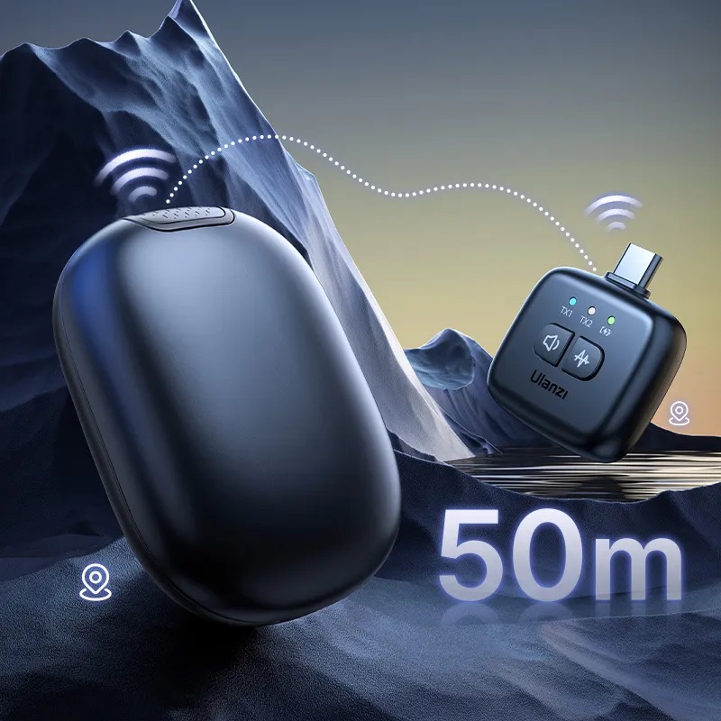 Бездротова мікрофонна система Ulanzi Vijim A30 Tiny Microphone White (A013GBW1 A30)