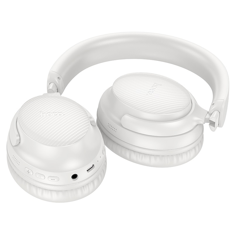 Бездротові накладні навушники HOCO W53 Tone BT headphones Morning Mist White