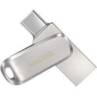 SanDisk USB 3.1 Ultra Dual Luxe Type-C 128Gb Flash Drive (150 Mb/s)