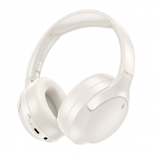 Бездротові накладні навушники BOROFONE BO31 Prestige active noise Reduction BT headphones Milky white