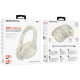 Wireless over-ear headphones BOROFONE BO31 Prestige active noise Reduction BT headphones Milky white