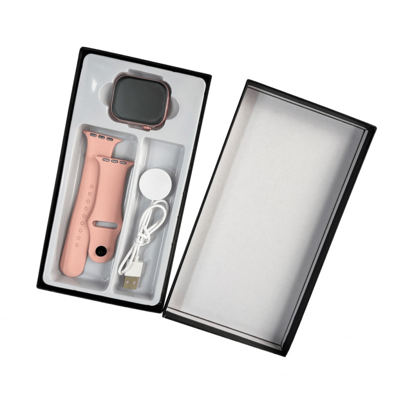 Смарт-годинник BIG V200 Pro Max 44mm. 220 mAh. IP65 Pink