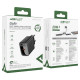 Мережевий зарядний пристрій з кабелем ACEFAST A82 PD20W GaN single USB-C charger set (P5) (EU) Black