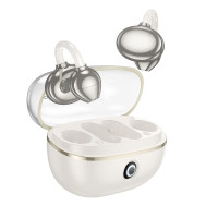 Бездротові навушники BOROFONE FQ5 Spirit clip-on true wireless BT headset Milky white