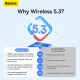 Адаптер Bluetooth Baseus BA07 Wireless Adapter Black