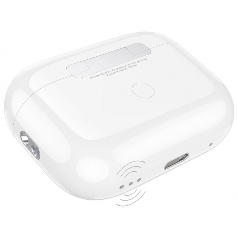 Бездротові навушники HOCO EW51 True wireless ANC noise reduction BT headset White