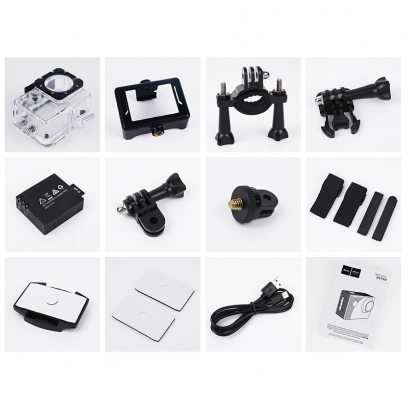 Екшн камера HOCO DV100 sports camera Black