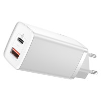 Baseus GaN2 Lite Quick Charger C+U 65W EU White
