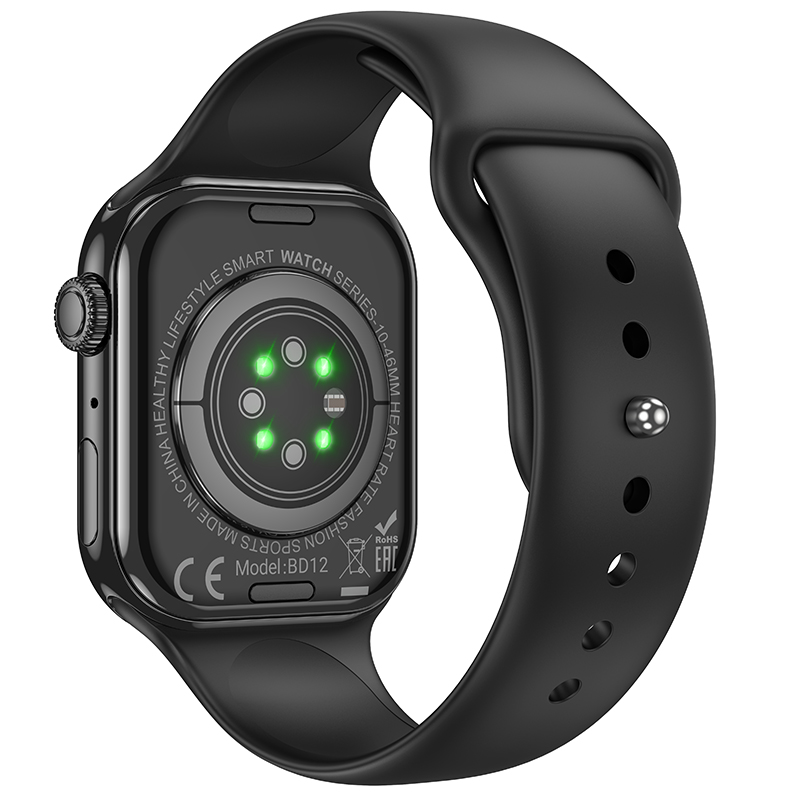 Смарт-годинник BOROFONE BD12 51mm. 190 mAh. IPX4 Smart sports watch (call version) Black