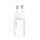 Мережевий зарядний пристрій Baseus Super Si Quick Charger 1C 25W EU White