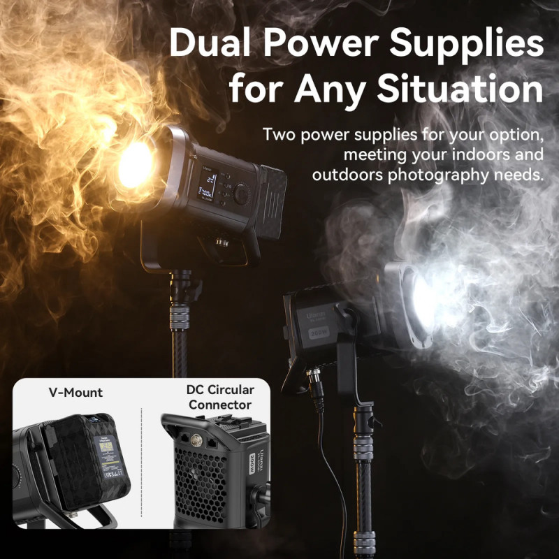 Відеосвітло Ulanzi Vijim 200W Bi-color  Video Light (L079CNA1 VL-200Bi) (без блока живлення)