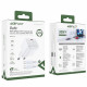 Мережевий зарядний пристрій з кабелем ACEFAST A77 mini PD30W GaN single USB-C charger set (C3-03) White