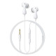 Навушники Baseus Encok HZ20 Wired Earphones Moon White