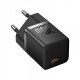 Мережевий зарядний пристрій з кабелем Baseus GaN5 Fast Charger(mini) 1C 30W EU Cluster Black(with: Baseus Dynamic 3 Series Fast Charging Data Cable