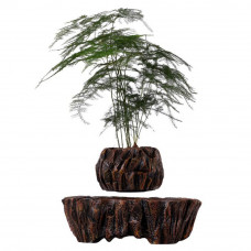 Магнітний левітаційний горщик для рослин HCNT Magnetic Levitating Pot M5B-PW Brown