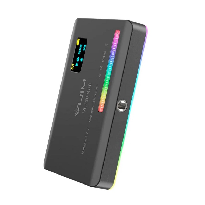 Video light Ulanzi Vijim VL120RGB light Black (UV-2346 VL120RGB)