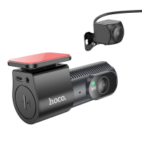 Video recorder HOCO DV8 2K display hidden driving recorder(with rear camera) Black