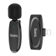 Бездротова мікрофонна система HOCO L15 iP Crystal lavalier wireless digital microphone Black
