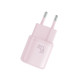Мережевий зарядний пристрій Baseus PicoGo GaN Fast Charger 1C 45W EU Baby Pink
