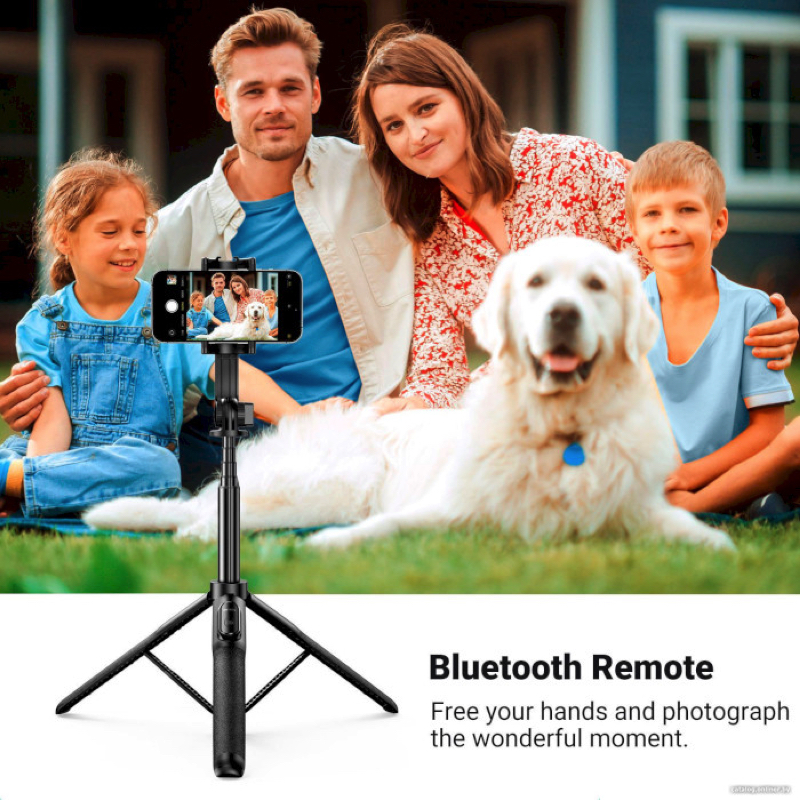 Селфі-трипод UGREEN LP586 Selfie Stick Tripod with Bluetooth Remote(UGR-15062)
