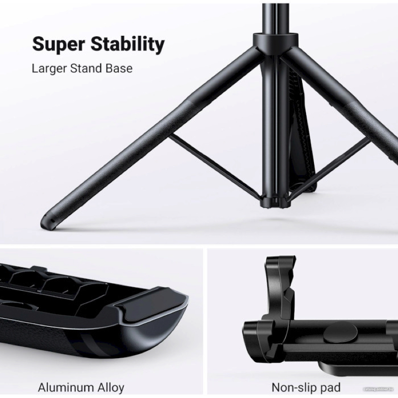 Селфі-трипод UGREEN LP586 Selfie Stick Tripod with Bluetooth Remote(UGR-15062)
