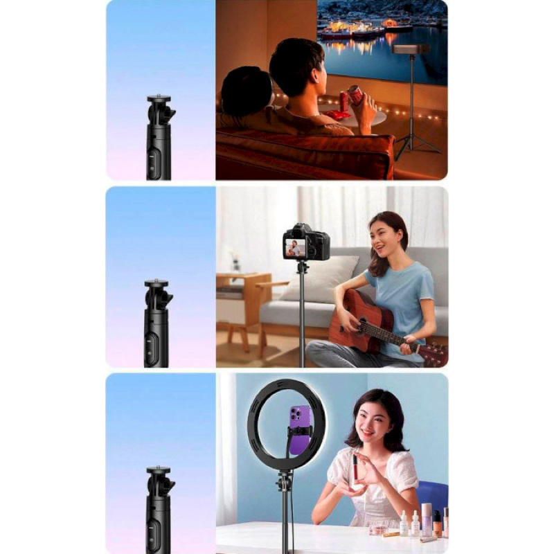 Селфі-трипод UGREEN LP586 Selfie Stick Tripod with Bluetooth Remote(UGR-15062)