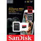 SanDisk Extreme Pro A2 256Gb Class 10 V30 microSDXC (UHS-1 U3) Memory Card (R200MB/s,W140MB/s) (adapter)
