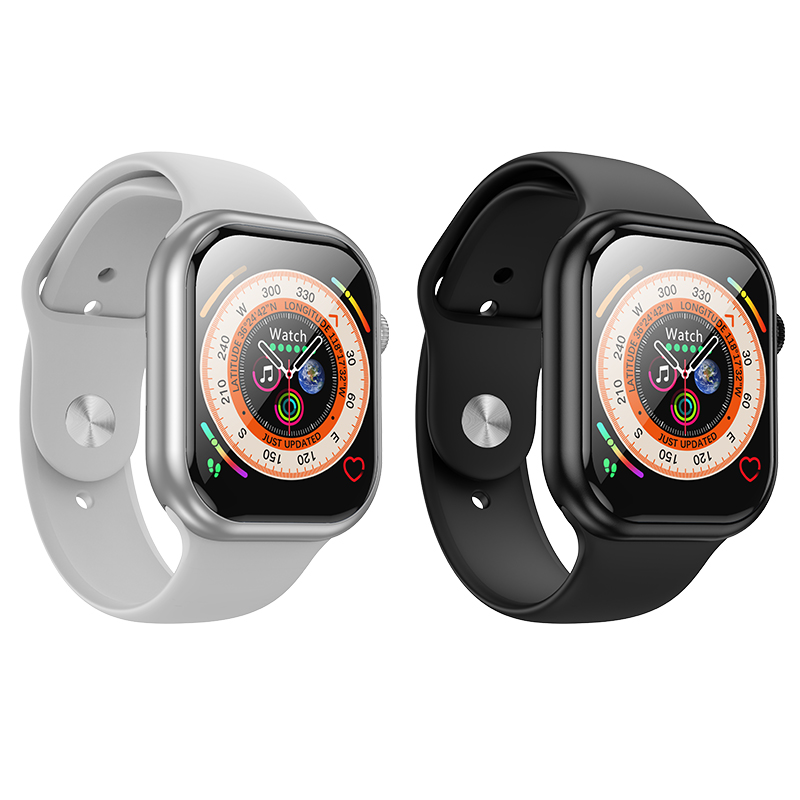 Смарт-годинник BOROFONE BD10 51mm. 270 mAh. IP67 Smart sports watch (call version) Silver