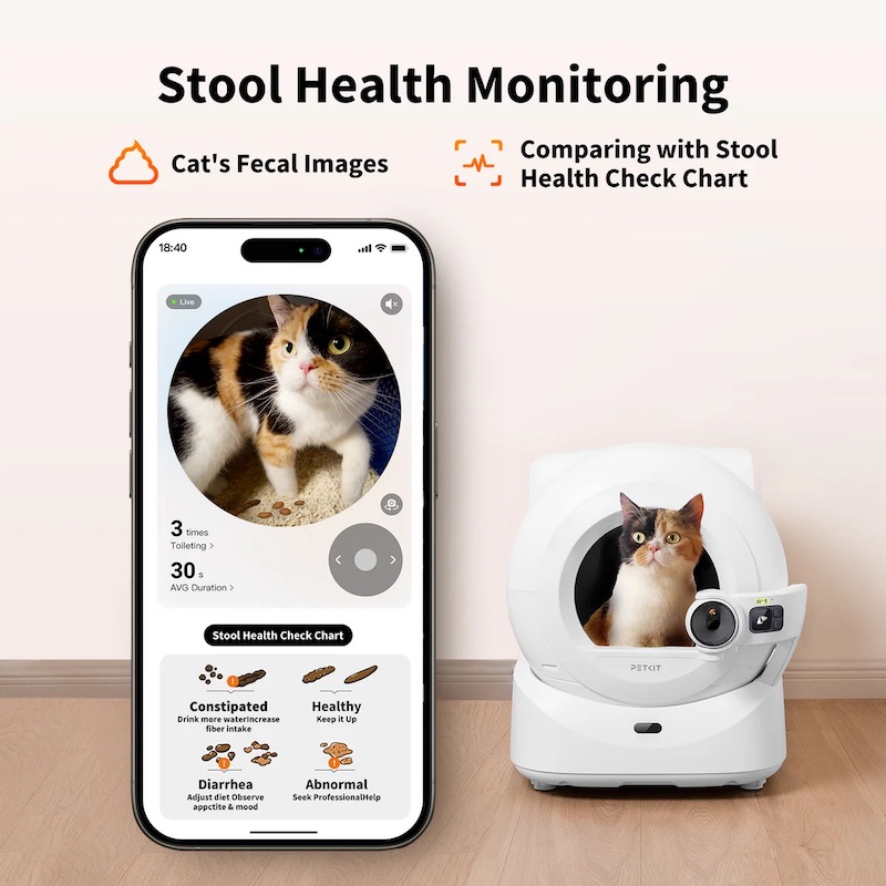 Смарт автоматичний лоток PETKIT Purobot Ultra with Camera