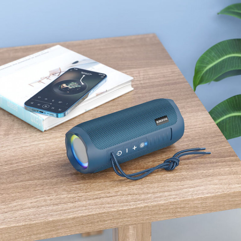 Портативна колонка BOROFONE BR21 Sports BT speaker Navy Blue