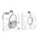 Бездротові накладні навушники HOCO W35 Max Auspicious ANC noise reduction BT headphones Silver