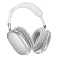 Бездротові накладні навушники BOROFONE BO22 Plus Elegant BT headphones Silver