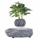 Магнітний левітаційний горщик для рослин HCNT Magnetic Levitating Pot M5B-P Grey