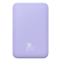 External battery Baseus Magnetic Mini Wireless Fast Charge Power Bank 5000mAh 20W Nebula Purple