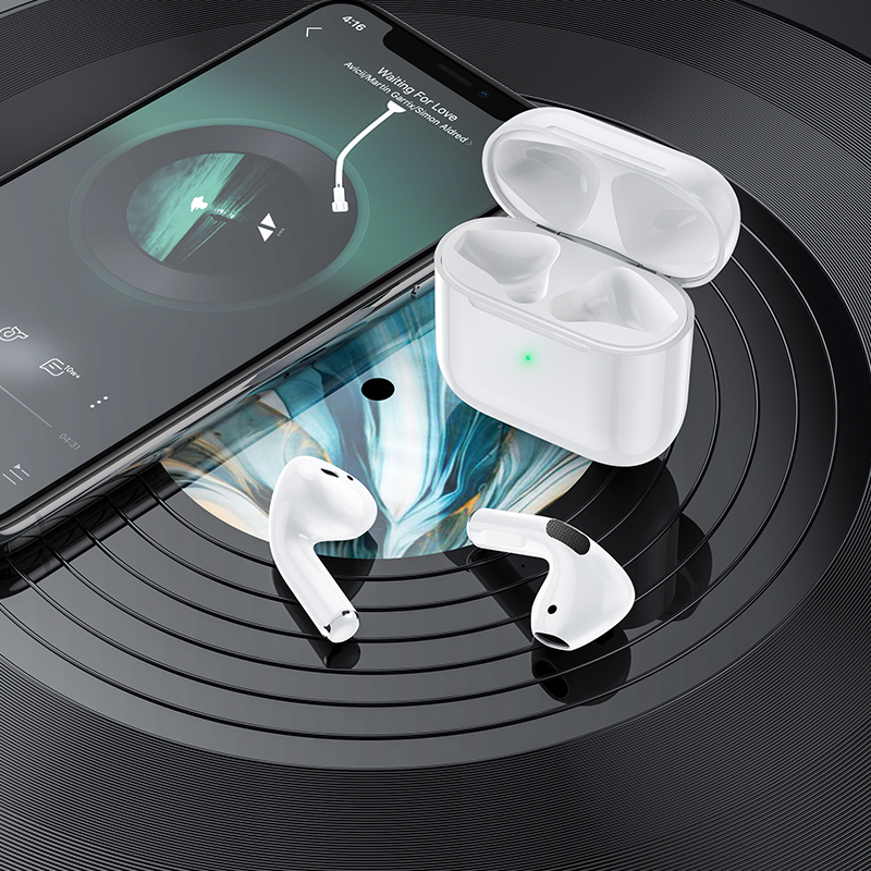 Бездротові навушники HOCO EW03 Plus True wireless BT headset White