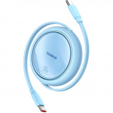 Кабель Baseus Free2Draw Mini Retractable Charging Cable Type-C to Type-C 100W 1m Galaxy Blue