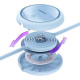 Кабель Baseus Free2Draw Mini Retractable Charging Cable Type-C to Type-C 100W 1m Galaxy Blue