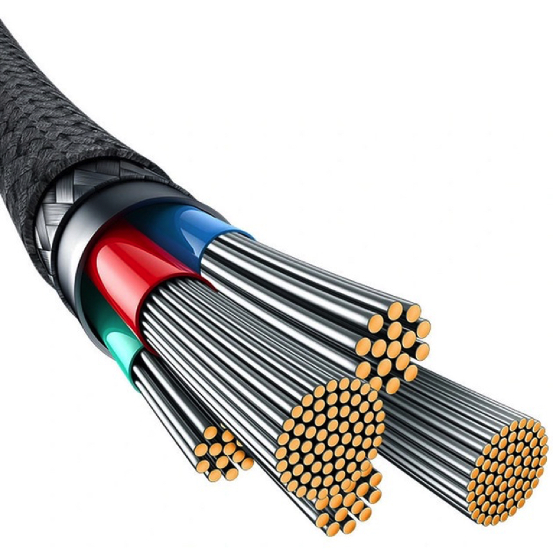 Кабель Baseus Unbreakable Series Fast Charging Data Cable Type-C to iP 20W 2m Cluster Black