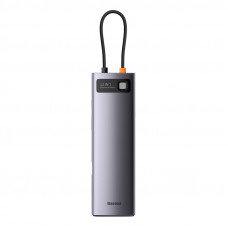 USB-хаб Baseus Metal Gleam Series 12-in-1 Multifunctional Type-C HUB Docking Station Gray
