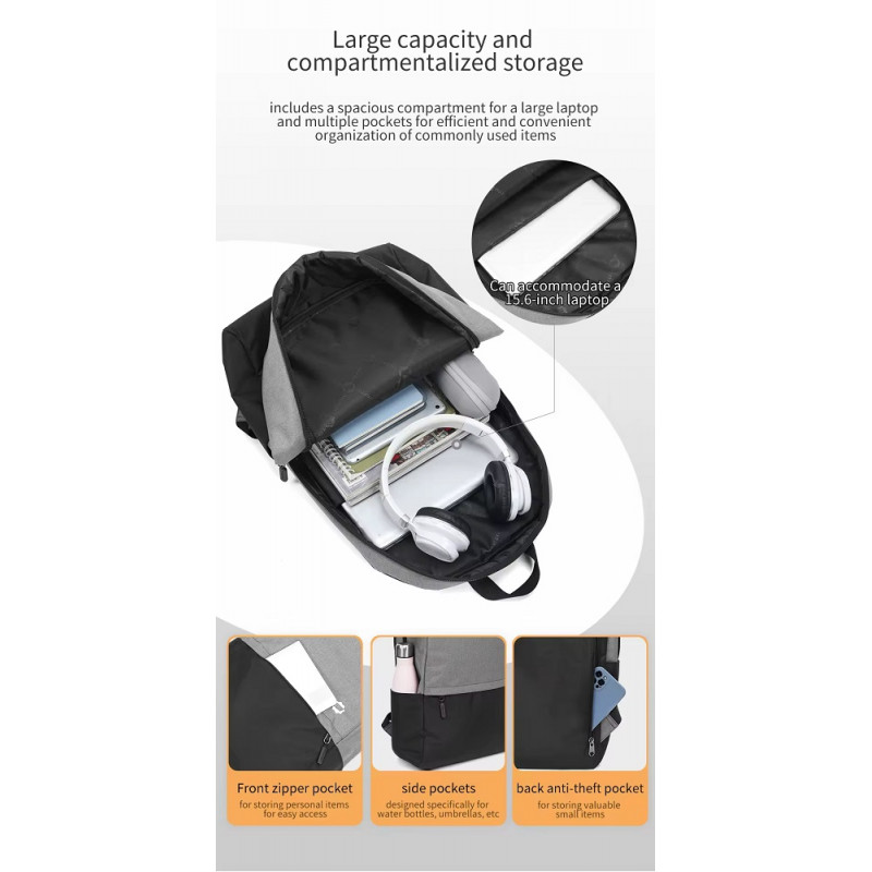 Backpack Tigernu T-B9325 15.6" Gray