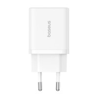 Мережевий зарядний пристрій Baseus Cube Fast Charger C+U 30W EU Moon White