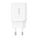 Мережевий зарядний пристрій Baseus Cube Fast Charger C+U 30W EU Moon White
